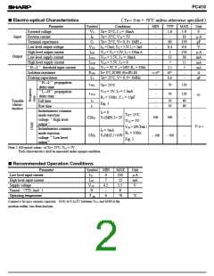 浏览型号PC410的Datasheet PDF文件第2页