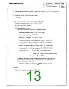 浏览型号PC900V的Datasheet PDF文件第13页