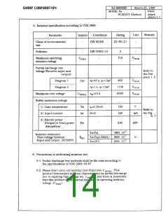 浏览型号PC900V的Datasheet PDF文件第14页