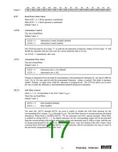 浏览型号PCM1601Y的Datasheet PDF文件第17页