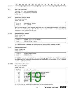 浏览型号PCM1601Y的Datasheet PDF文件第19页