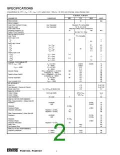 浏览型号PCM1601Y的Datasheet PDF文件第2页