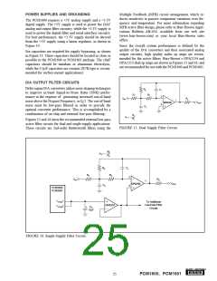 浏览型号PCM1601Y的Datasheet PDF文件第25页