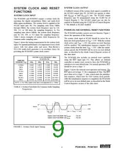 浏览型号PCM1601Y的Datasheet PDF文件第9页