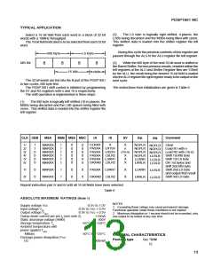 浏览型号PDSP1601-MC的Datasheet PDF文件第13页