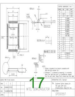 浏览型号PDSP1601-MC的Datasheet PDF文件第17页