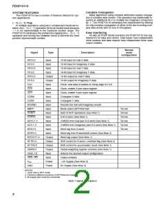 浏览型号PDSP16116AB0GG的Datasheet PDF文件第2页
