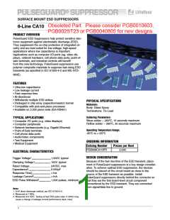 浏览型号PGB008CA10PR的Datasheet PDF文件第1页