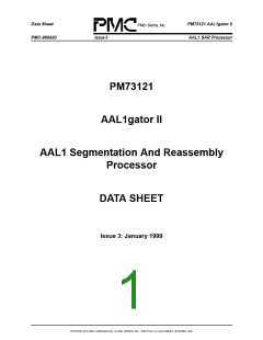 浏览型号PM73121-RI的Datasheet PDF文件第1页