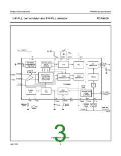 浏览型号TDA9800T的Datasheet PDF文件第3页