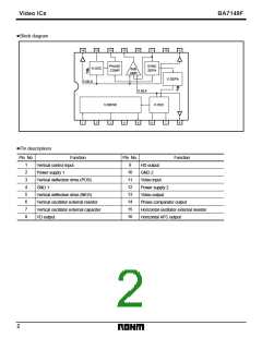 浏览型号BA7149F的Datasheet PDF文件第2页