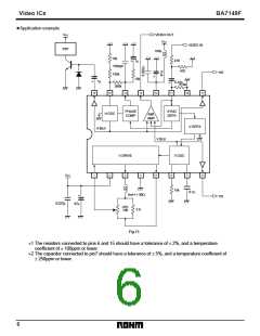 浏览型号BA7149F的Datasheet PDF文件第6页