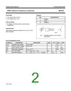 浏览型号BF324的Datasheet PDF文件第2页