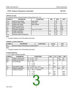 浏览型号BF324的Datasheet PDF文件第3页