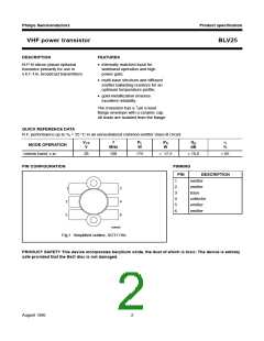 浏览型号BLV25的Datasheet PDF文件第2页