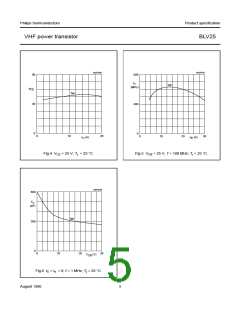 浏览型号BLV25的Datasheet PDF文件第5页