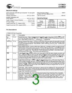 浏览型号CY7B933-JC的Datasheet PDF文件第3页