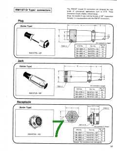 浏览型号RM21BPA-15P的Datasheet PDF文件第7页