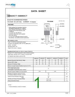 浏览型号SB660CT的Datasheet PDF文件第1页