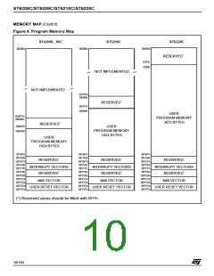 浏览型号ST6210BB6/OTP的Datasheet PDF文件第10页