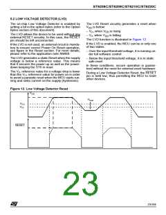 浏览型号ST6210BB6/OTP的Datasheet PDF文件第23页