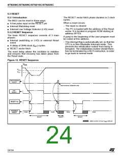 浏览型号ST6210BB6/OTP的Datasheet PDF文件第24页