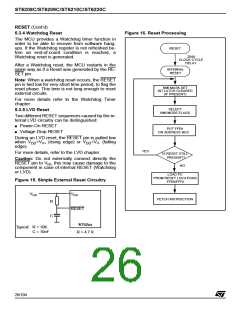 浏览型号ST6210BB6/OTP的Datasheet PDF文件第26页