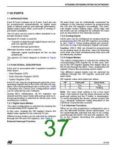 浏览型号ST6210BB6/OTP的Datasheet PDF文件第37页
