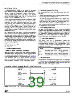 浏览型号ST6210BB6/OTP的Datasheet PDF文件第39页