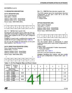 浏览型号ST6210BB6/OTP的Datasheet PDF文件第41页