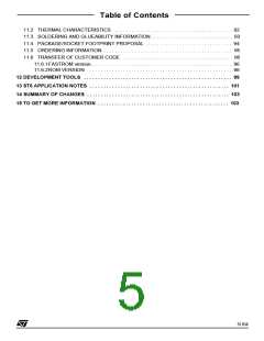 浏览型号ST6210BB6/OTP的Datasheet PDF文件第5页