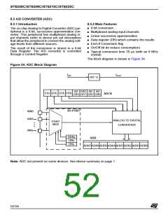 浏览型号ST6210BB6/OTP的Datasheet PDF文件第52页