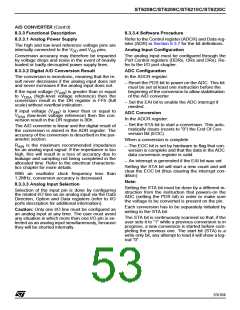 浏览型号ST6210BB6/OTP的Datasheet PDF文件第53页