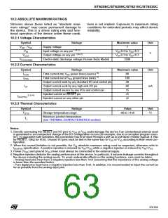浏览型号ST6210BB6/OTP的Datasheet PDF文件第63页