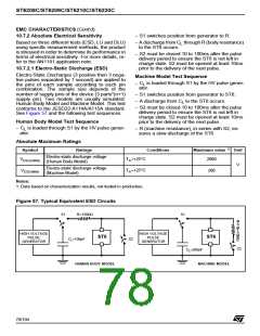 浏览型号ST6210BB6/OTP的Datasheet PDF文件第78页