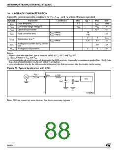 浏览型号ST6210BB6/OTP的Datasheet PDF文件第88页