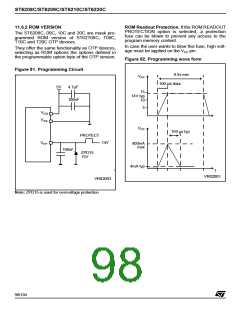 浏览型号ST6210BB6/OTP的Datasheet PDF文件第98页