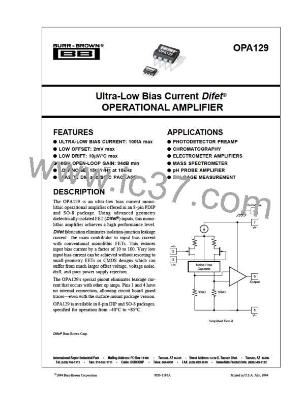 OPA129图片预览