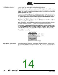 浏览型号ATTINY2313-20SUR的Datasheet PDF文件第14页