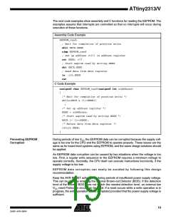 浏览型号ATTINY2313-20SUR的Datasheet PDF文件第19页