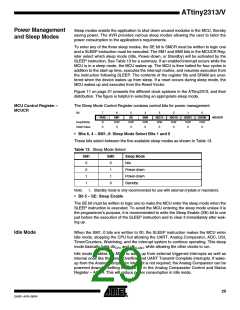 浏览型号ATTINY2313-20SUR的Datasheet PDF文件第29页