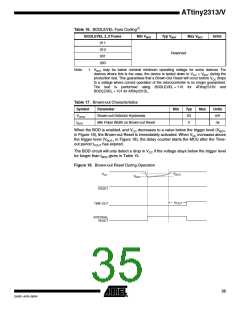 浏览型号ATTINY2313-20SUR的Datasheet PDF文件第35页