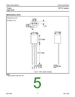浏览型号BT131的Datasheet PDF文件第5页