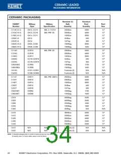 浏览型号C062C102D2G5CA的Datasheet PDF文件第34页