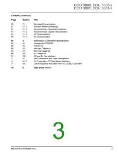浏览型号CCU3001的Datasheet PDF文件第3页