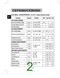 浏览型号CEP6060的Datasheet PDF文件第2页