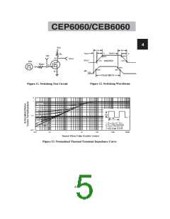 浏览型号CEP6060的Datasheet PDF文件第5页