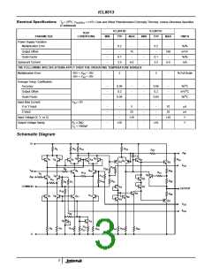 浏览型号ICL8013的Datasheet PDF文件第3页