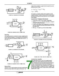 浏览型号ICL8013的Datasheet PDF文件第7页