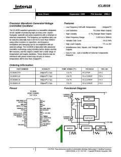 浏览型号ICL8038的Datasheet PDF文件第1页